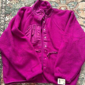 Free People Movement Fleece Jacket Size L